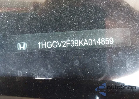 2019 Honda Accord Sport 2.0T from USA, damaged, VIN 1HGCV2F39KA014859